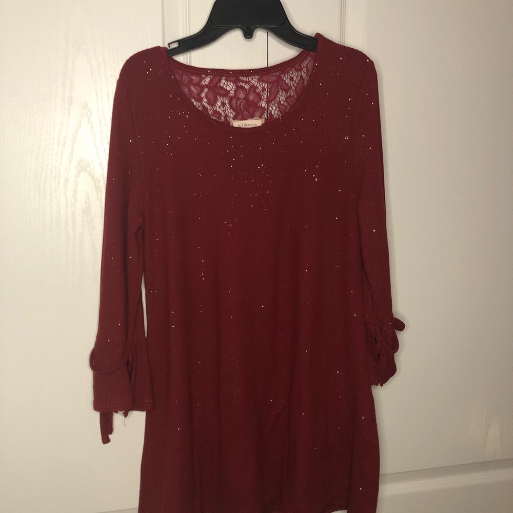 Red Sparke Btween Dress